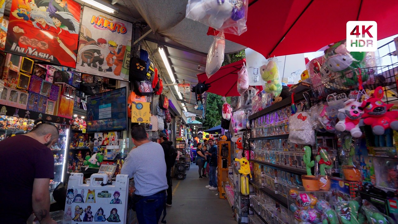 🇺🇸 Santee Alley Walking Tour · 4K HDR
