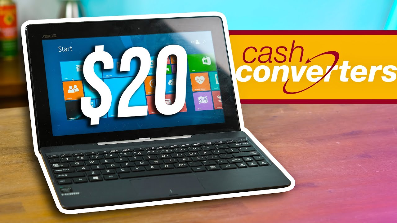 Я купил ноутбук за 20 долларов в Cash Converters...