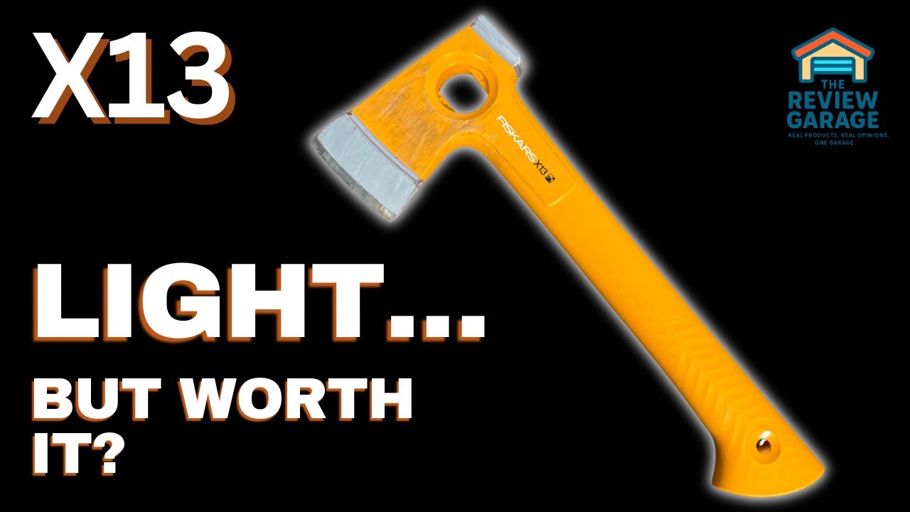 Fiskars X13 Review – Lightweight Hatchet First Cuts & Impressions