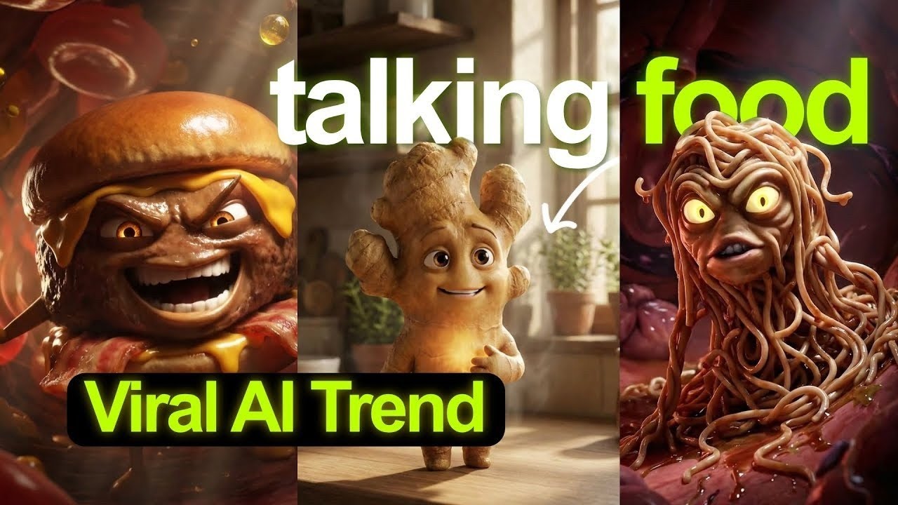 How to Make Talking Food AI Video 🤯 | Viral Object Talking video in Bangla