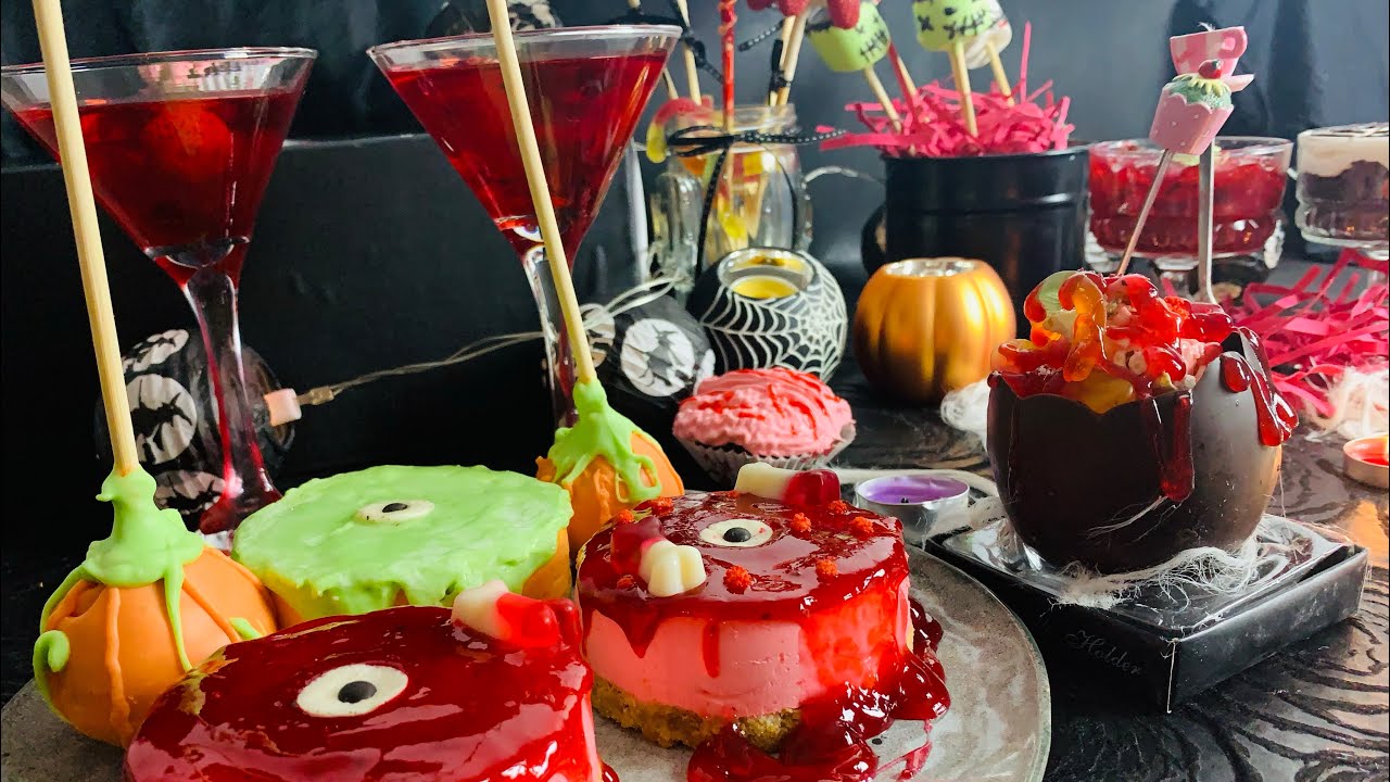 9 Easy Halloween Desserts with Ready made 🎃 | Halloween Dessert Table 🎃
