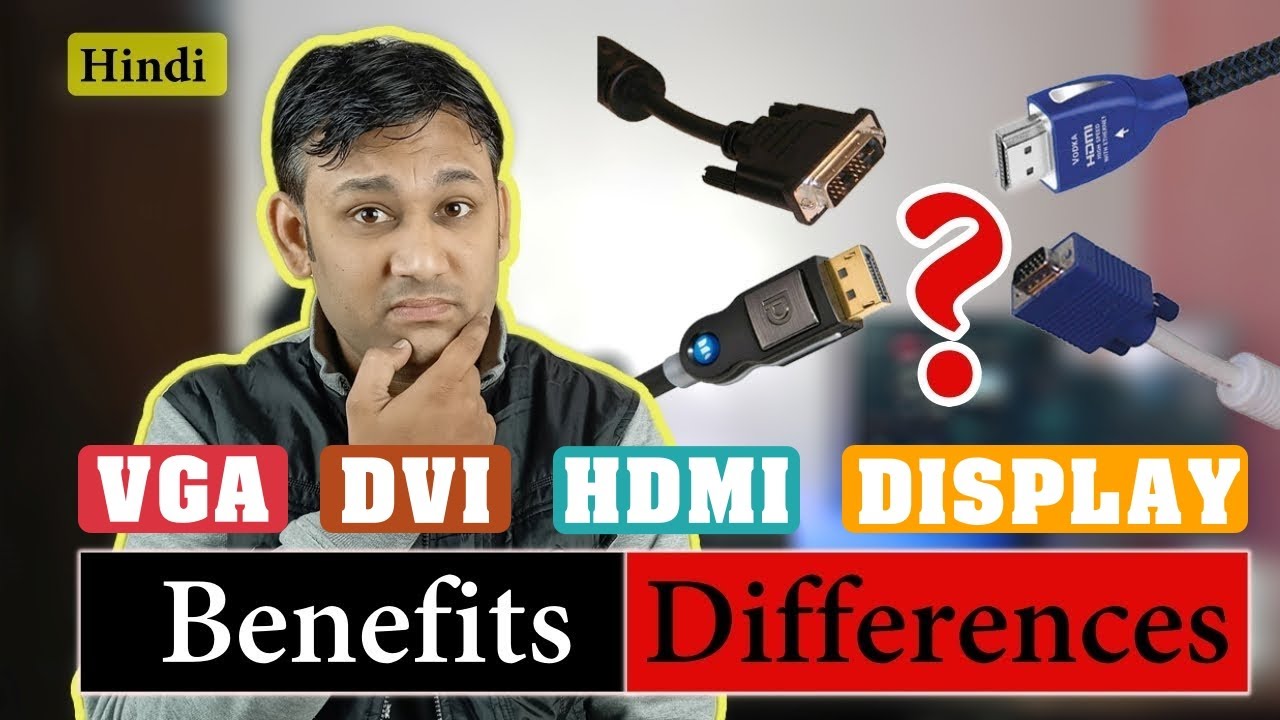 HDMI и DISPLAY PORT? Разница между VGA, DVI, HDMI и DisplayPort.