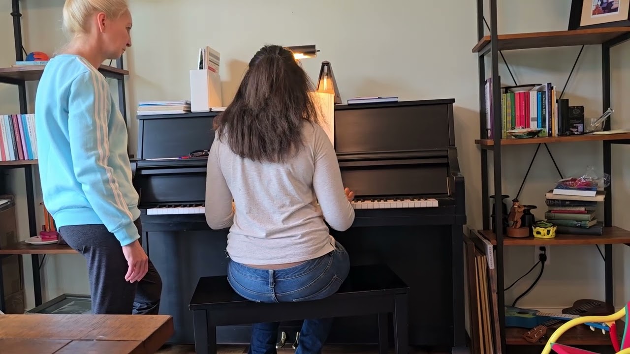 Piano lesson- Freak Flag from Shrek the musical