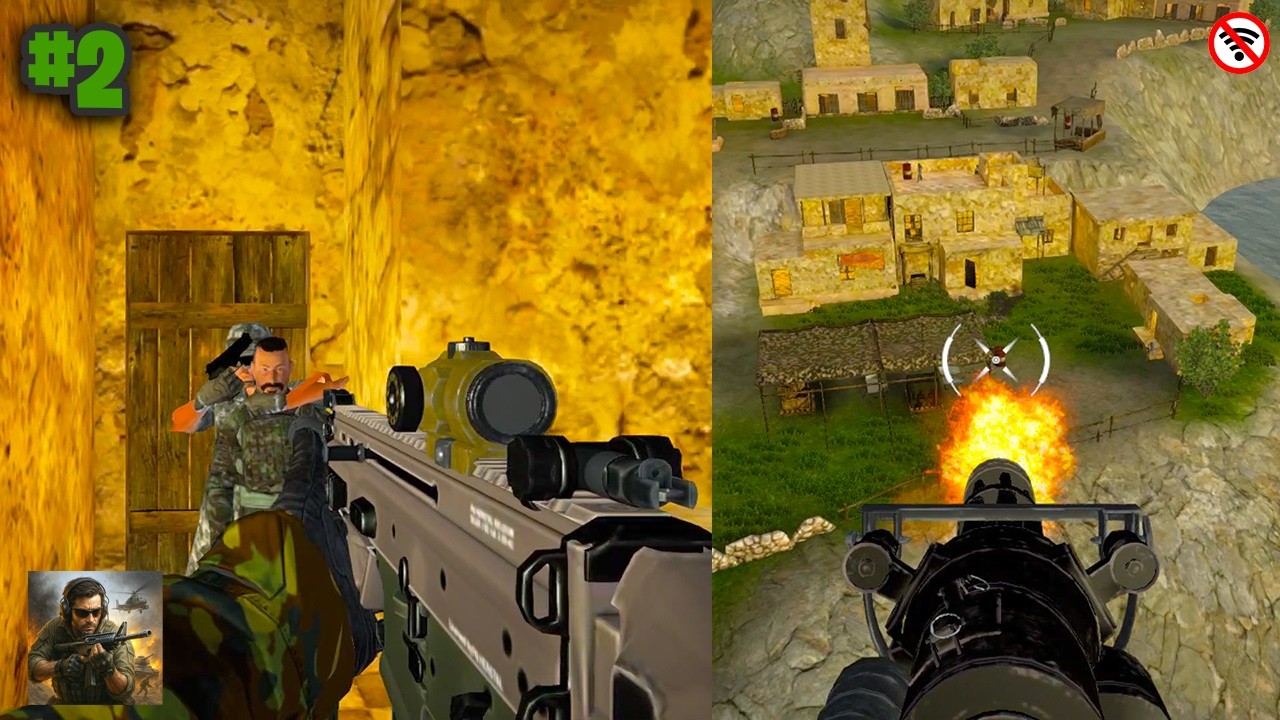 Black Strike Android Gameplay Offline FPS - Campaign: Rescue Protocol