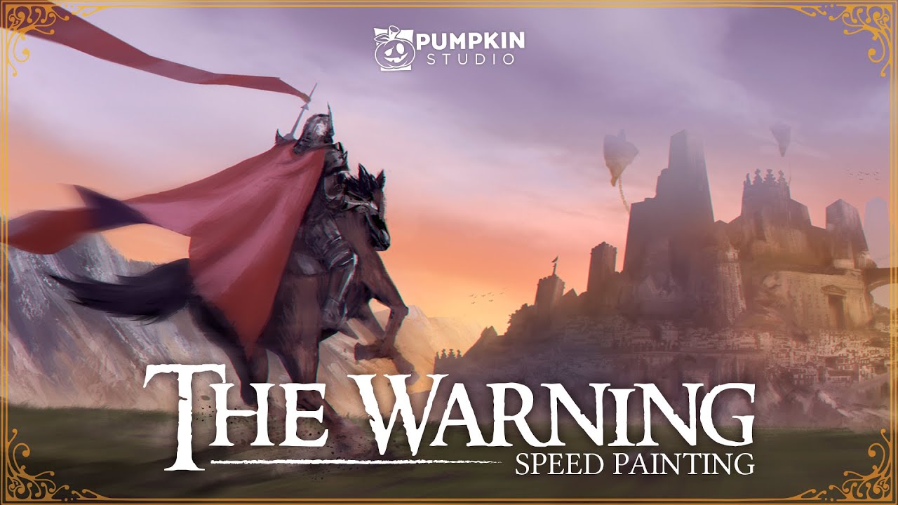 The Warning - Concept Art Process | Speed Painting