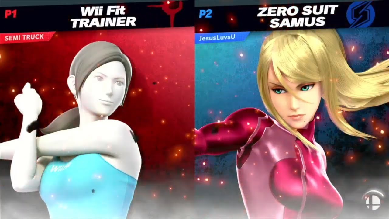 SuperKernel (Wii Fit Trainer) vs Phoenix (Zero Suit Samus) - Losers Top 8 Qualifier - Blazing BF #7
