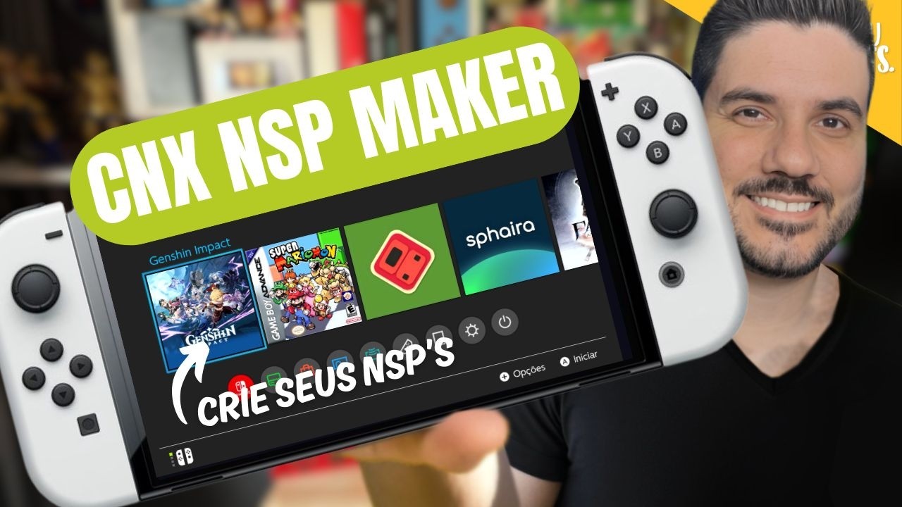 Transforme QUALQUER JOGO em NSP no Switch! (RetroArch, Homebrew e Xbox Cloud)