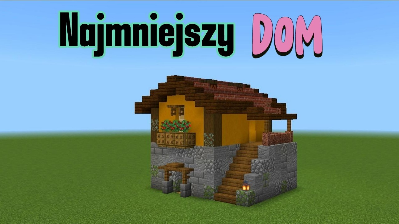 TO jest najmniejszy dom w Minecraft! 😲