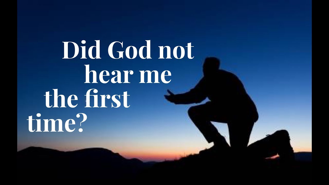 Did God not hear me the first time?? Faith FM #QoftheD Ep59