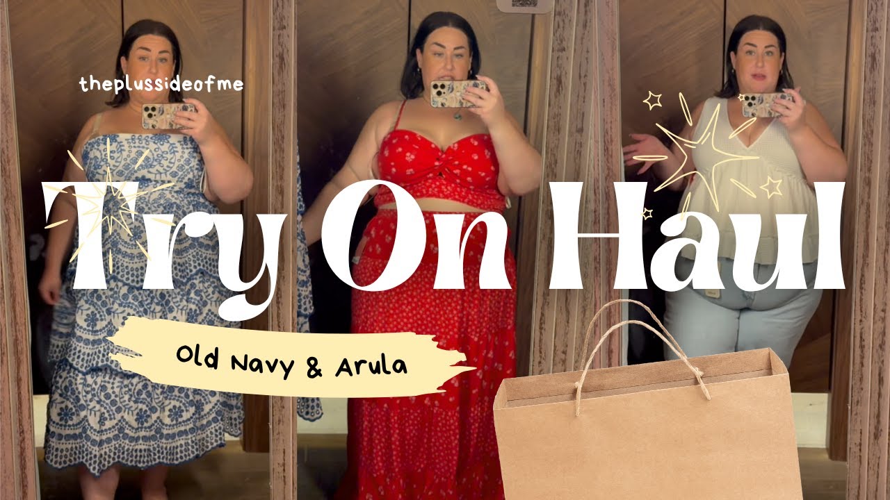 Old Navy + Last Try On EVER @ Arula | Plus Size Fashion