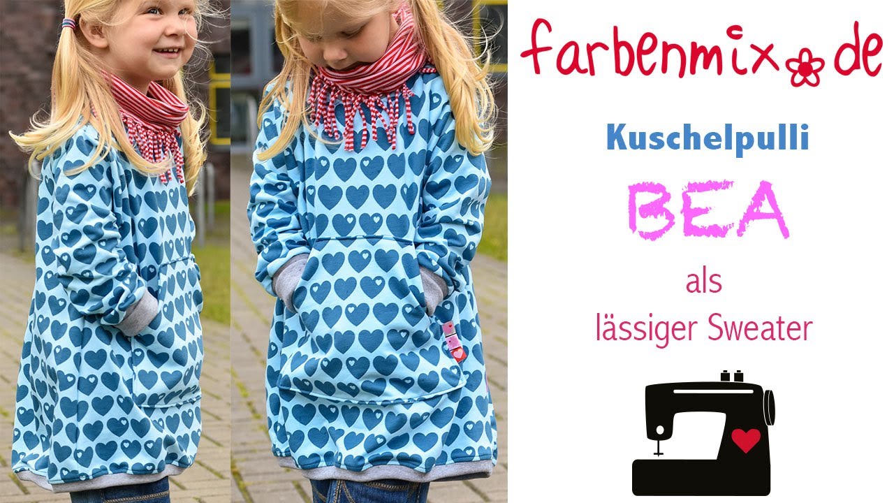 Videoanleitung Kuschelpulli BEA