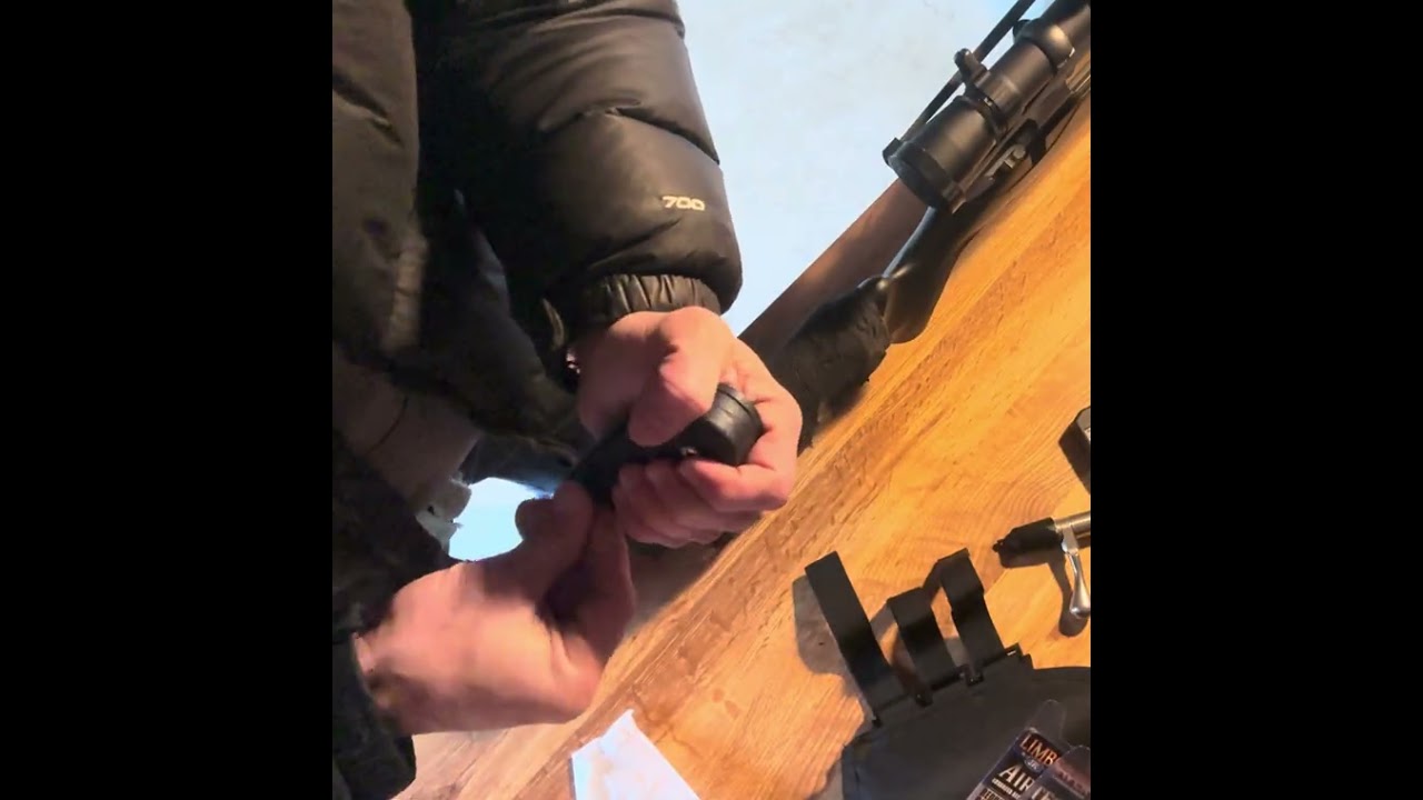 Changing Recoil pad on a Tikka Light Rifle 
