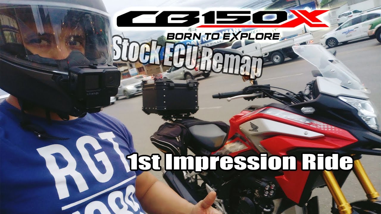 Honda CB150X Stock ECU Remap and First Impression Ride