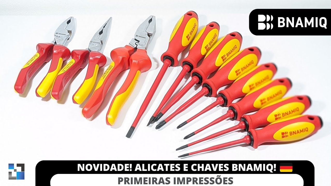 🇩🇪 EXCLUSIVO! PRIMEIRAS IMPRESSÕES ALICATES E CHAVES BNAMIQ!