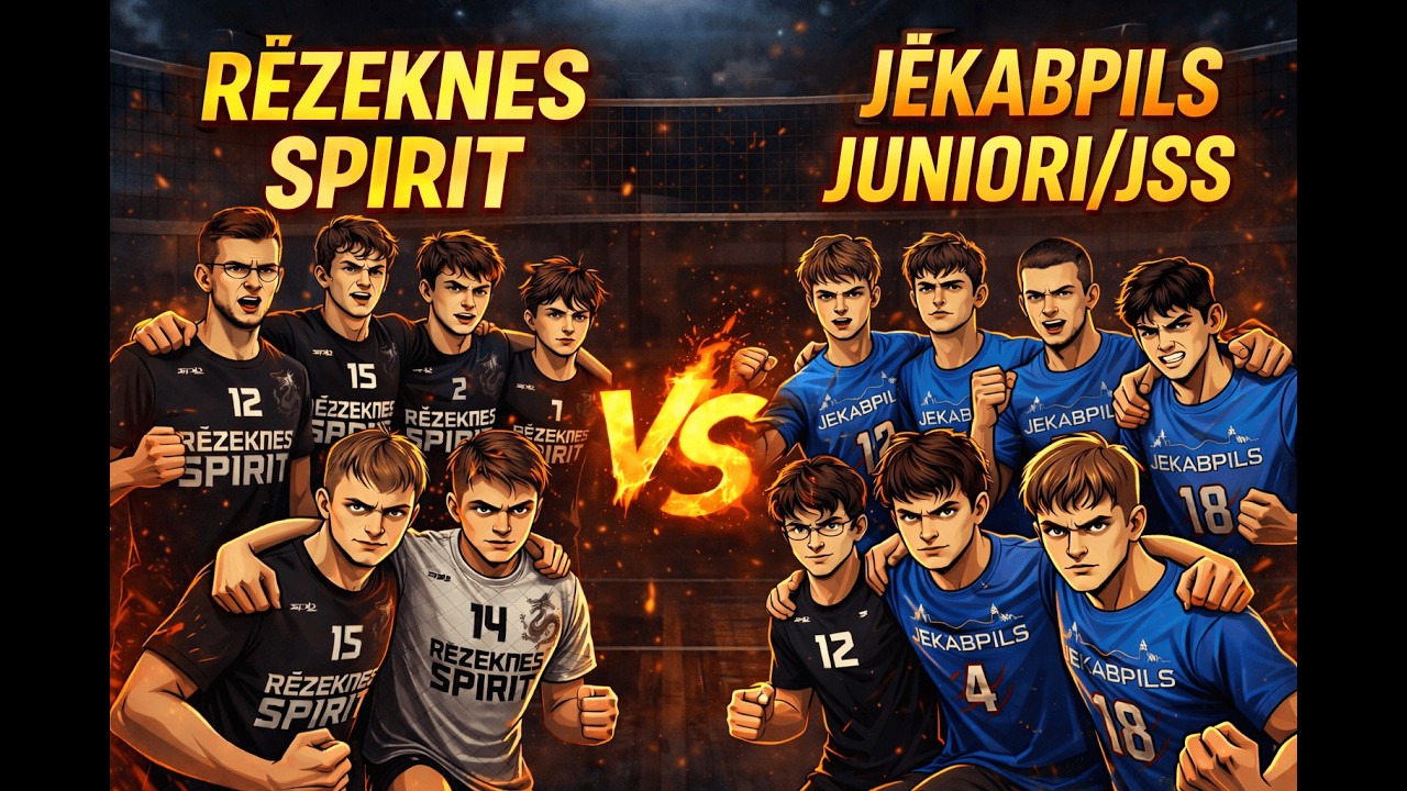 Rēzeknes Spirit - Jēkabpils Juniori/JSS  - 28.02.2026 - Sābru Volejbola Līga