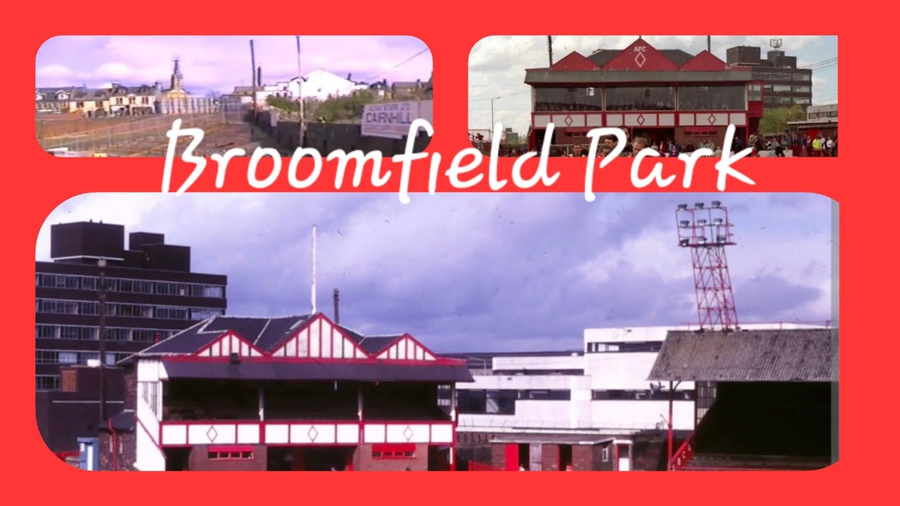 Broomfield Park,  Airdrieonians.  Lost Scottish grounds #6