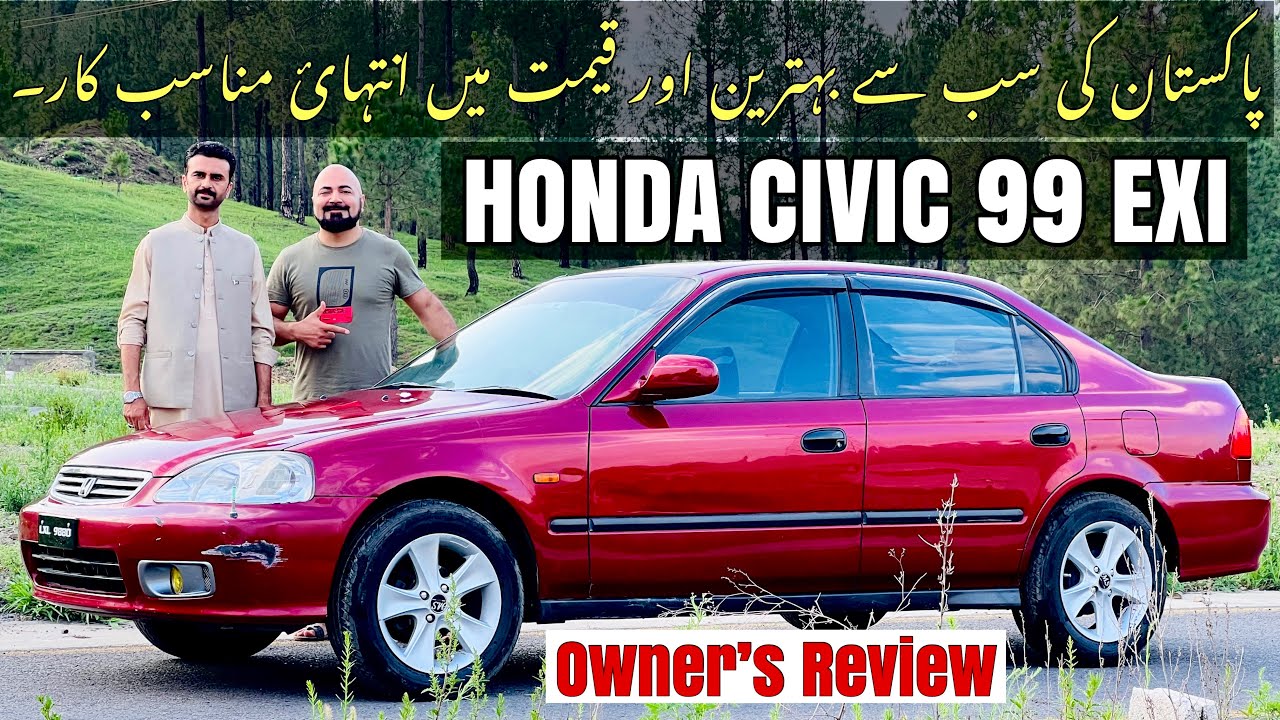 HONDA CIVIC 99 EXI | Owner's Review | Perfect Family Car On Budget ? Car Mate PK