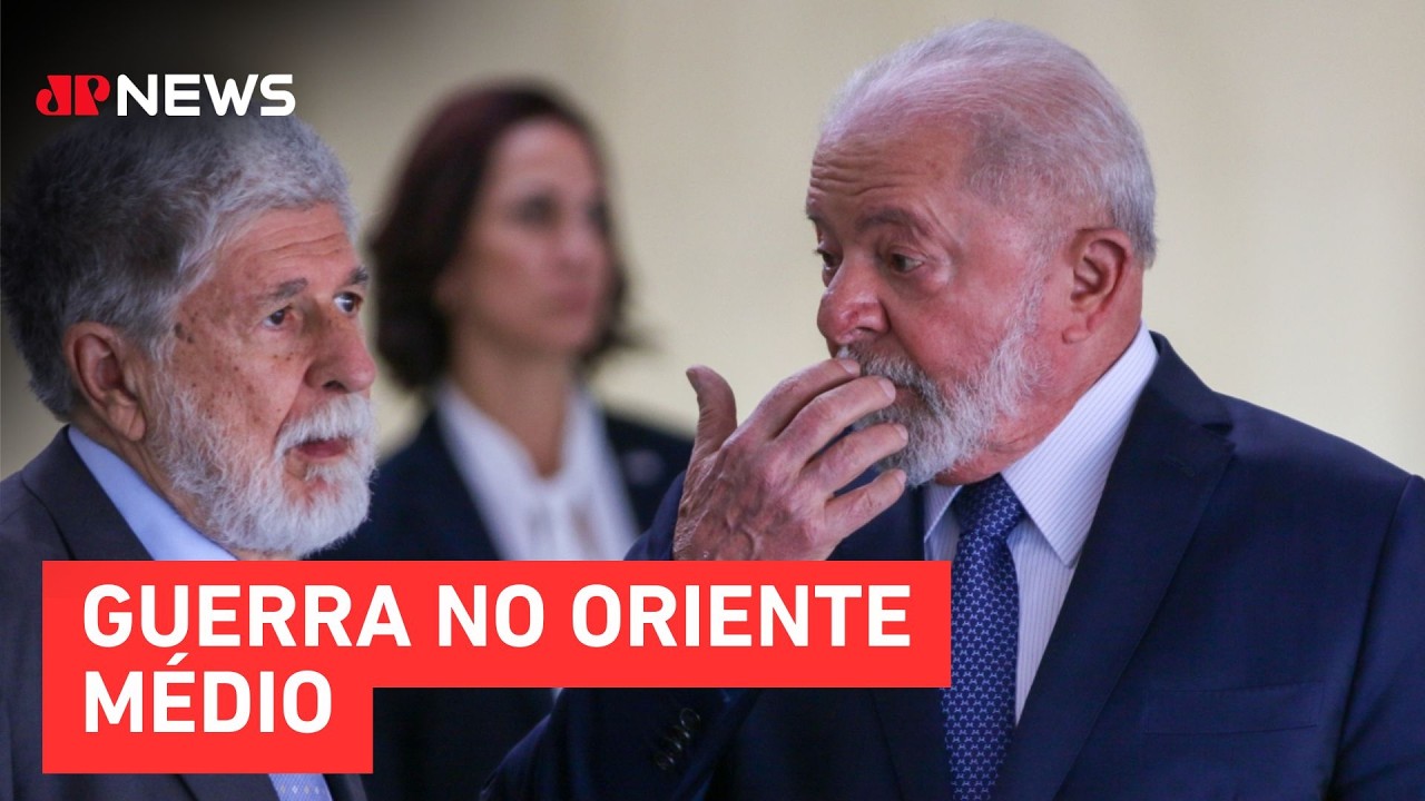 Lula e Amorim discutem conflito envolvendo EUA e Irã