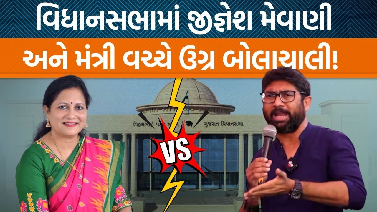 વિધાનસભામાં કુપોષણના મુદ્દે વિપક્ષે મંત્રીને ઘેર્યા! જીજ્ઞેશ મેવાણીએ શું કહ્યું?