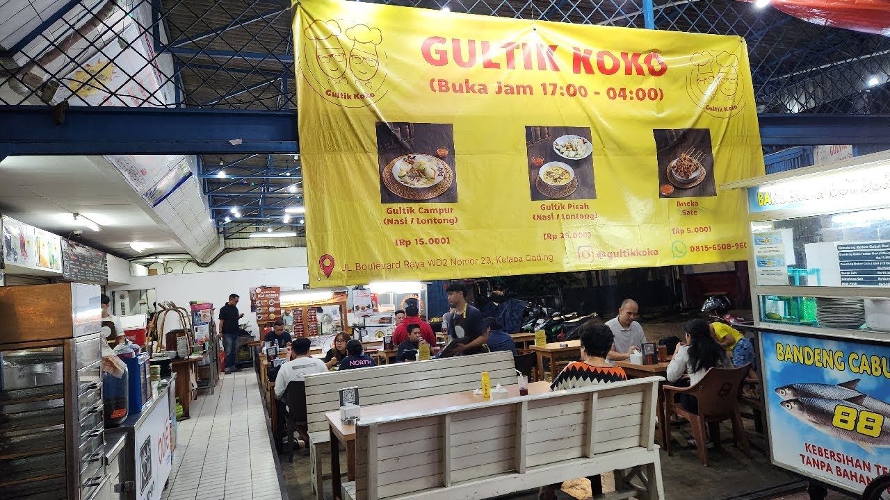 IRL RESTORAN PALING ENAK DI KLP GADING (GULTIK KOKO)