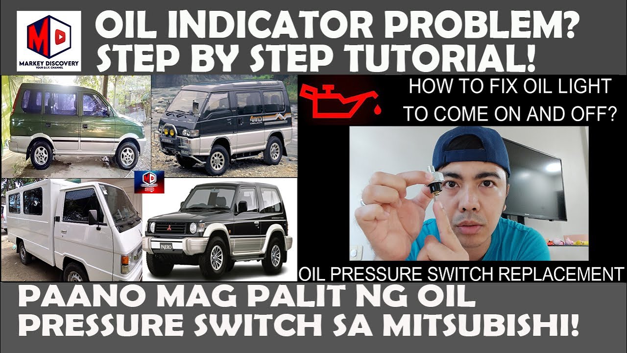 OIL PRESSURE SWITCH REPLACEMENT| PAANO MAG PALIT NG OIL PRESSURE SWITCH| CHANGE OIL PRESSURE SWITCH
