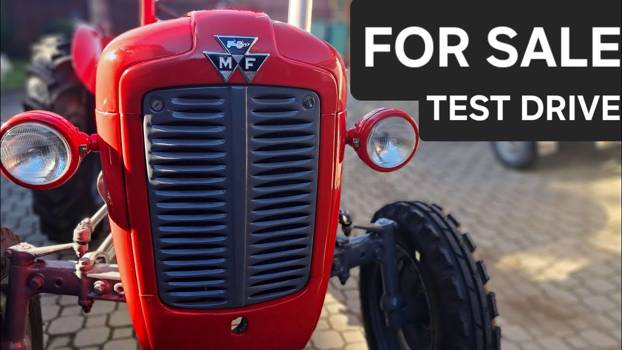 FOR SALE: Massey Ferguson 35X &mdash; Full Test Drive & Engine Sound