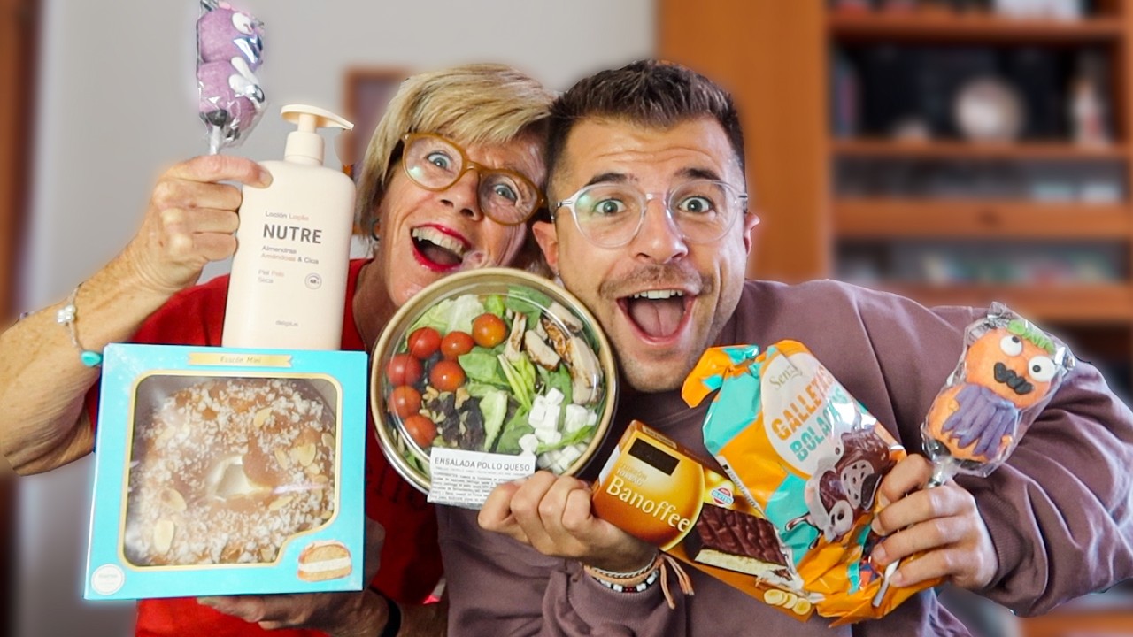 NOVEDADES RANDOM de MERCADONA!! 😱🛒 + RISAS con MI MADRE 😂