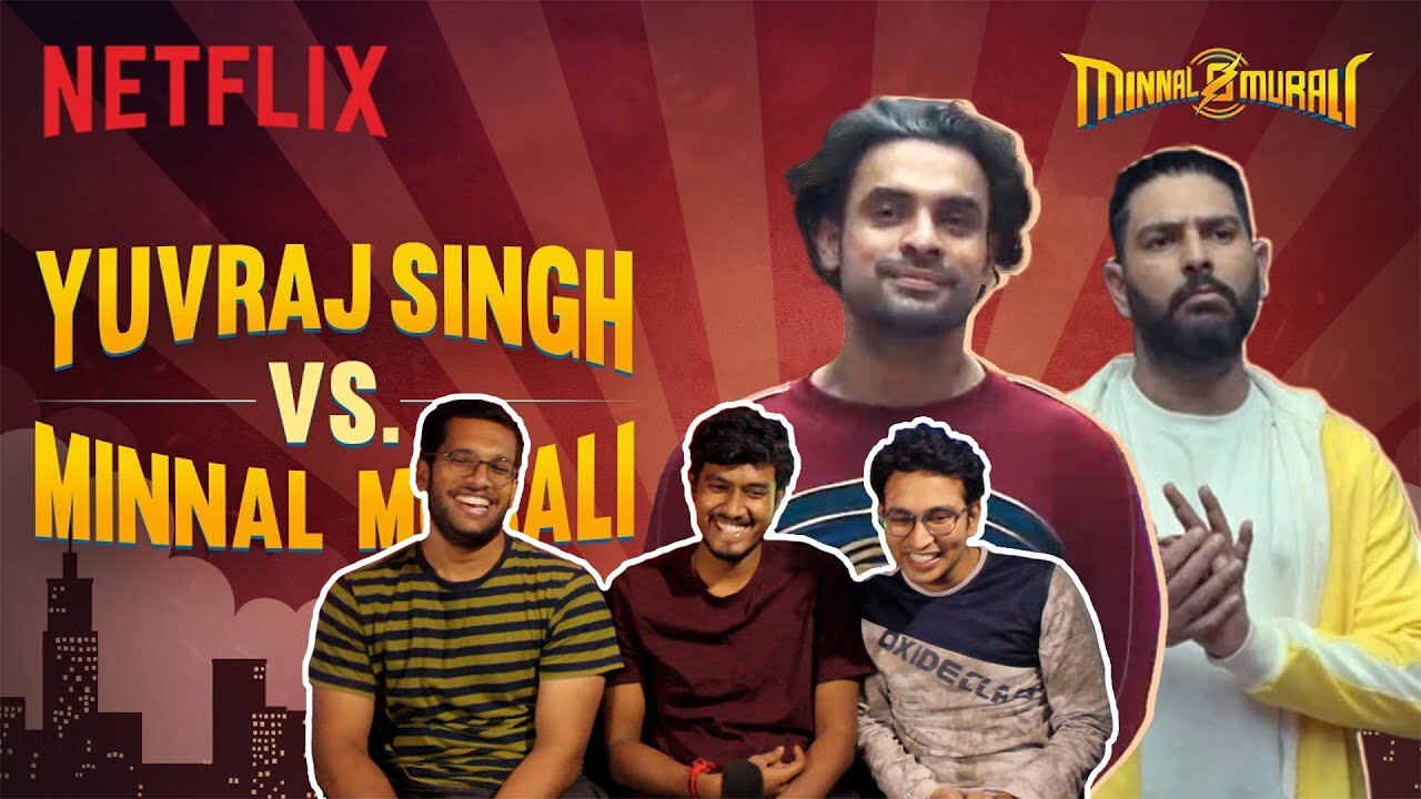 Yuvraj Singh Puts Minnal Murali To The Test Reaction | Tovino Thomas | Tamil