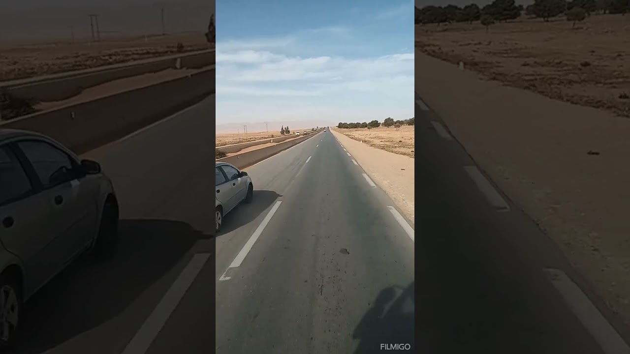 #طريق_النعامة_مشرية
