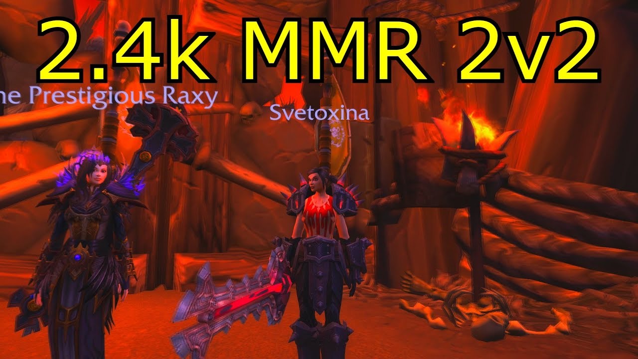 Arms Warrior PvP 7.3.5 / End of Legion 2.4k mmr 2v2