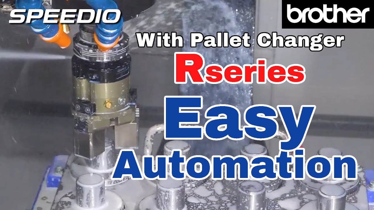 High-efficiency automation proposal utilizing the SPEEDIO   R-series  and Work gripper
