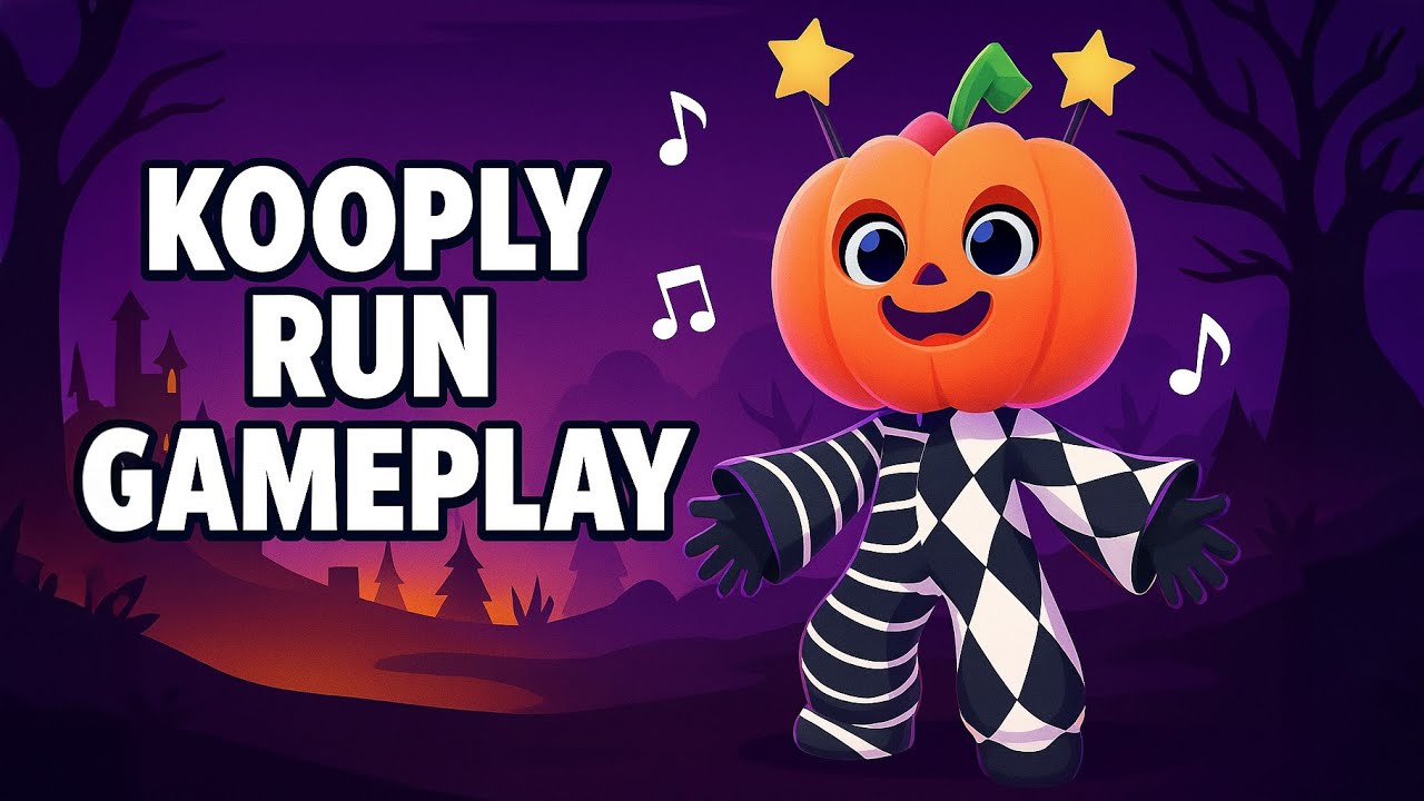Kooply Run Subway Craft Gameplay: Mr. Pumpkin is here 🎃 Halloween Custom Levels! 👻