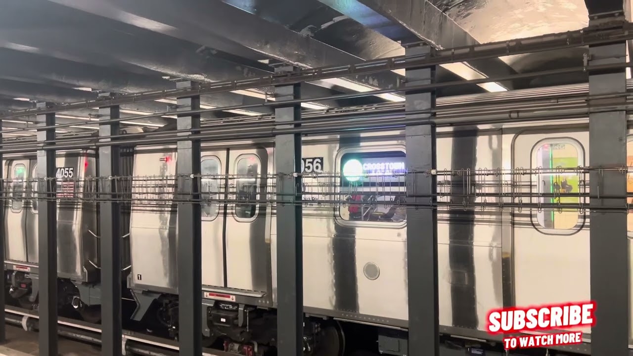 EXCLUSIVE: Queens bound R211T (G) train entering and leaving Flushing Avenue, in Brooklyn.
