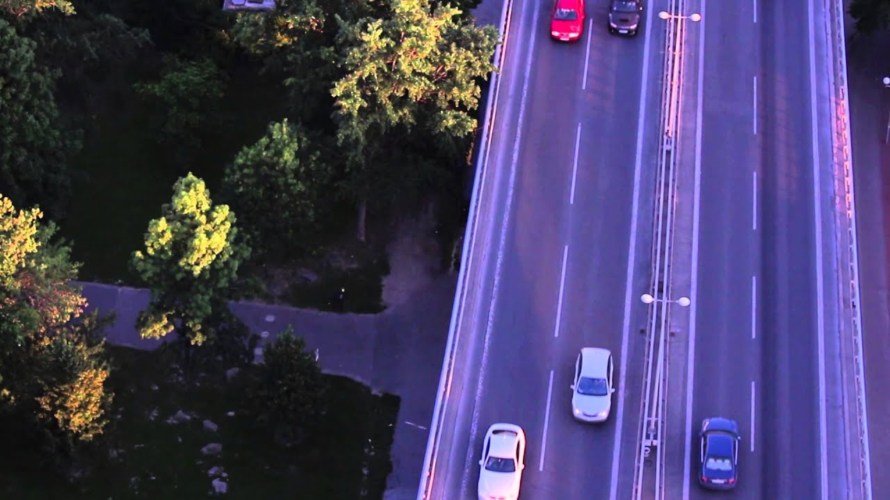 Highway cars traffic - HD stock footage #16
