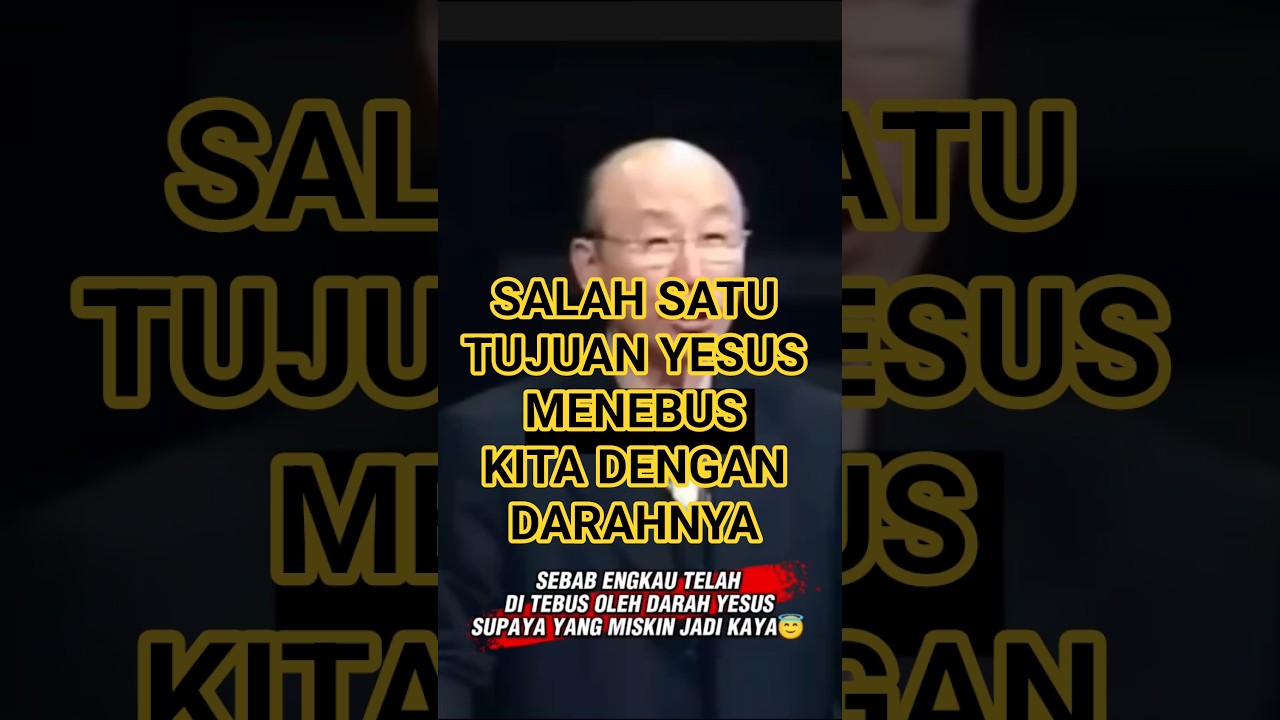KUASA PENEBUSAN YESUS❗ #renunganharian #paulyonggicho