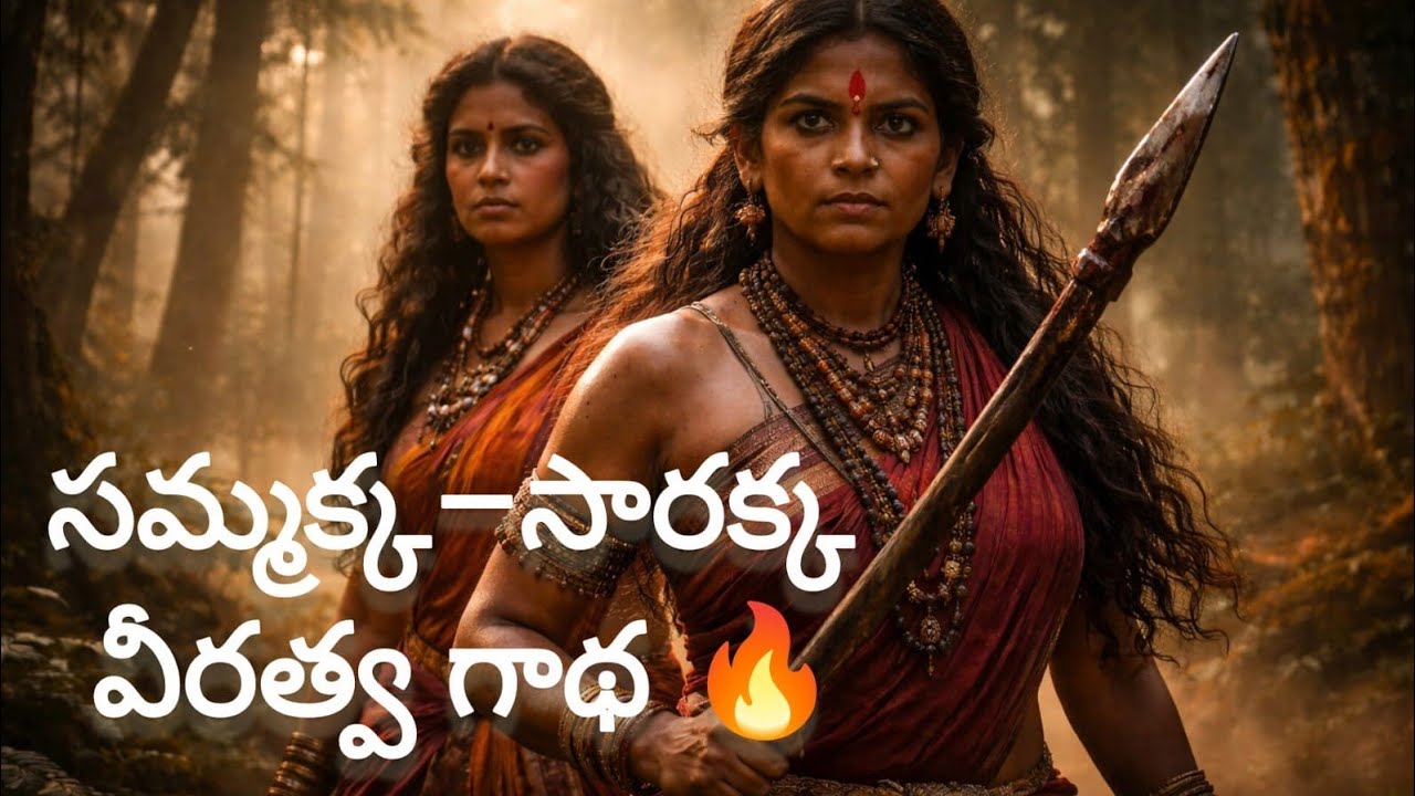 సమ్మక్క–సారలమ్మ కథ🔥🌿👑🛕#medaram#medaramjatara#storytime