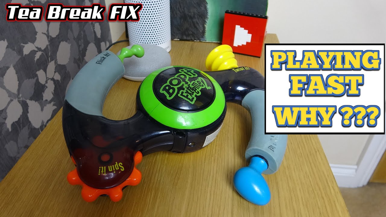 Broken BOP IT EXTREME 2 Playing FAST!!! WHY???