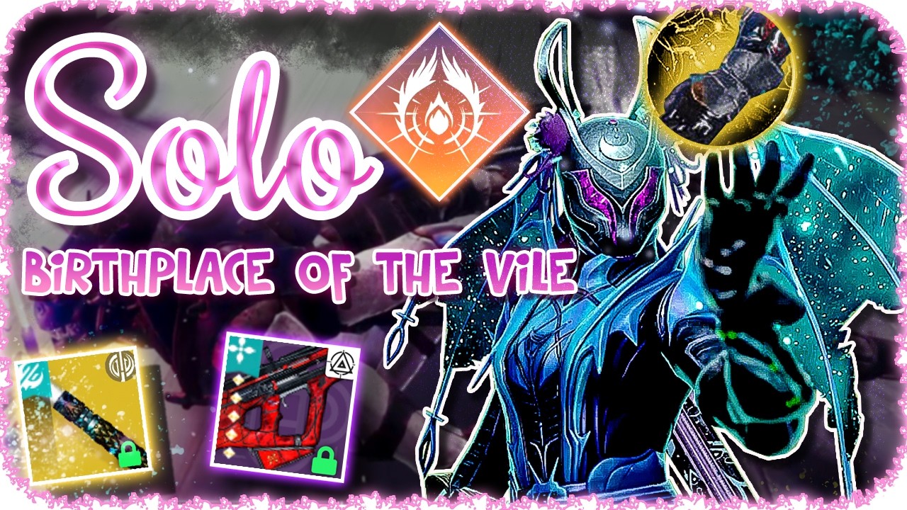 Solo Flawless GM Birthplace Of The Vile Vanguard (Warlock) Destiny 2 Commentary