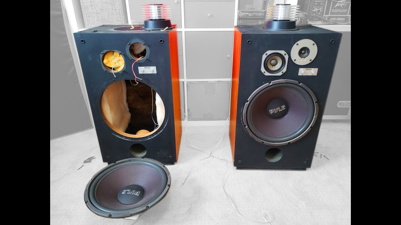 Tearing Down & Troubleshooting Pioneer HPM-150 Loudspeakers
