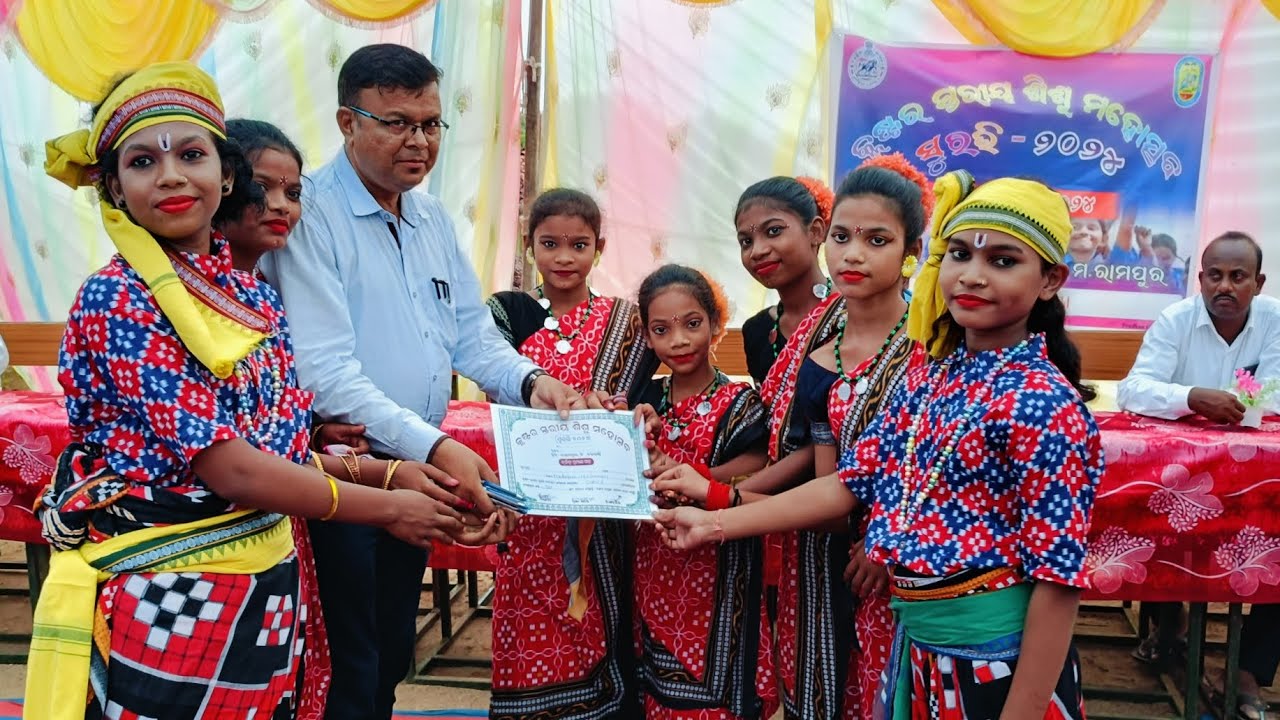 Odisha ra loka nrutya Suravi 2024 Madanpur UPS Kalahandi