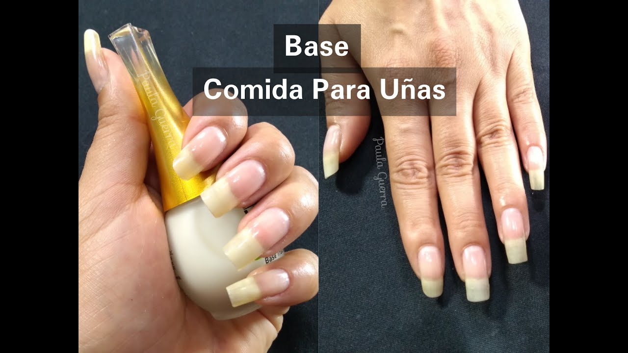 BASE TRATAMIENTO COMIDA PARA LAS UÑAS