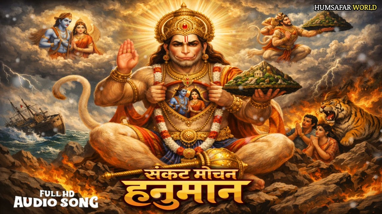 हनुमान चालीसा | संकट मोचन हनुमान भजन | Jai Hanuman 2026 