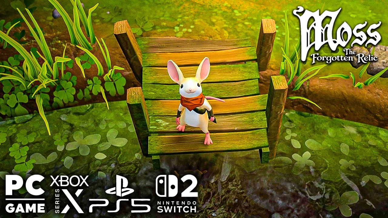 Moss: The Forgotten Relic &mdash; НОВАЯ демоверсия игрового процесса | Лучшая игра про МЫШЬ-ВОИНА