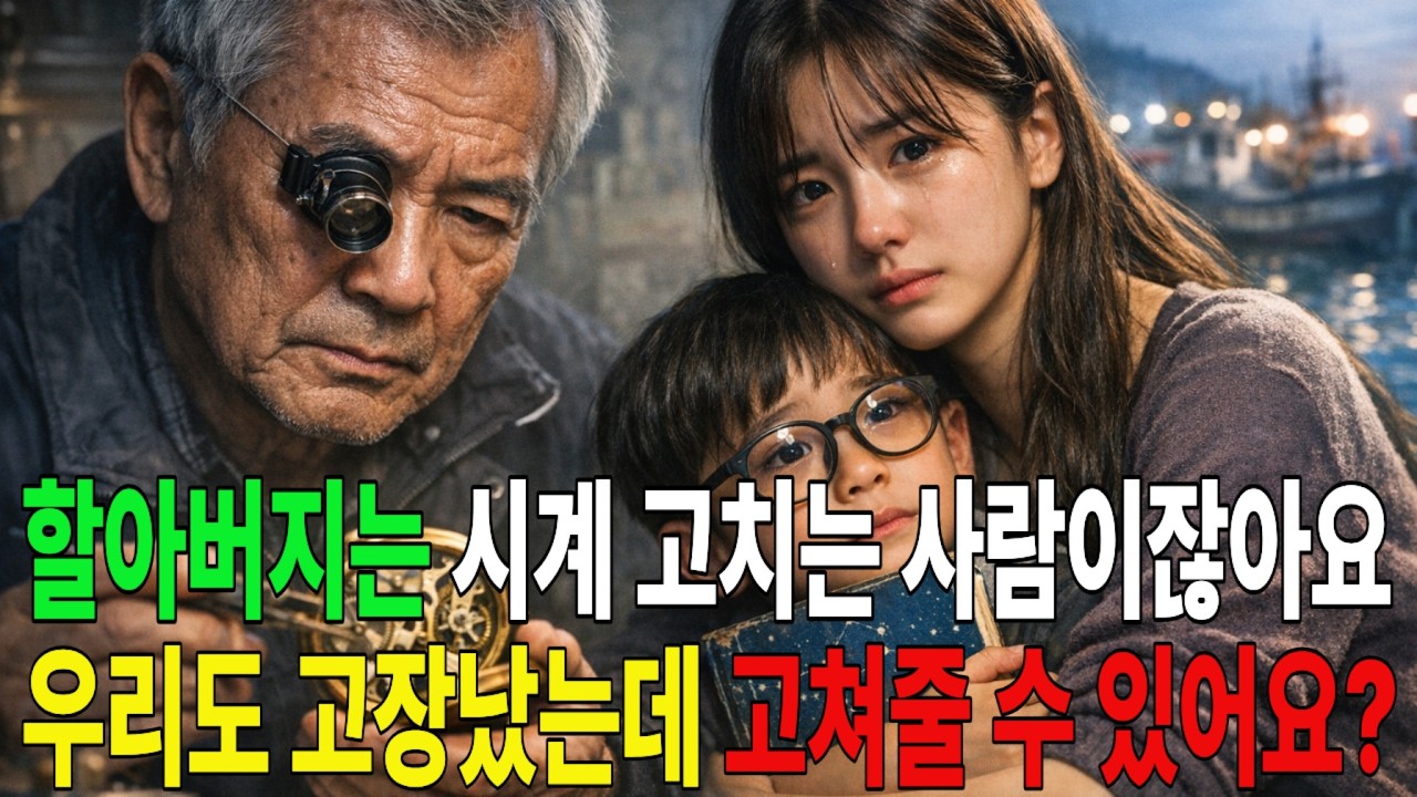 멈춰버린 시계와 두 아이
