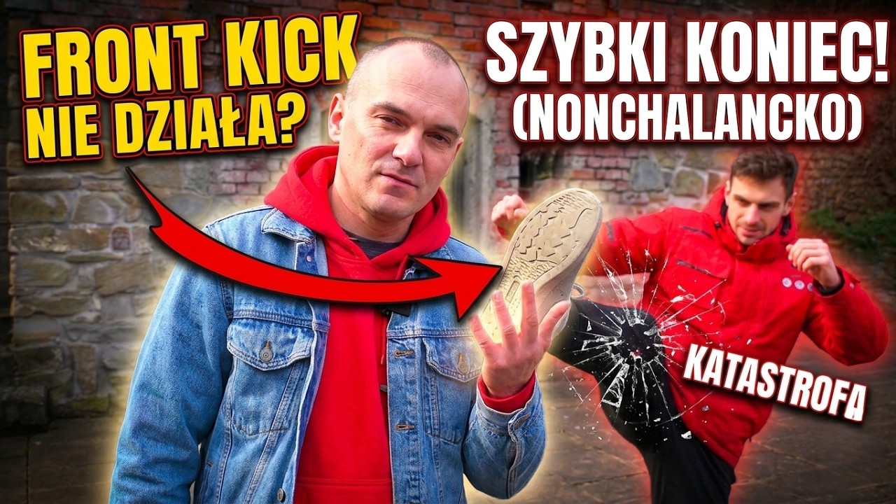 Mit Front Kicka: Noga jest dłuższa od ręki, ale...