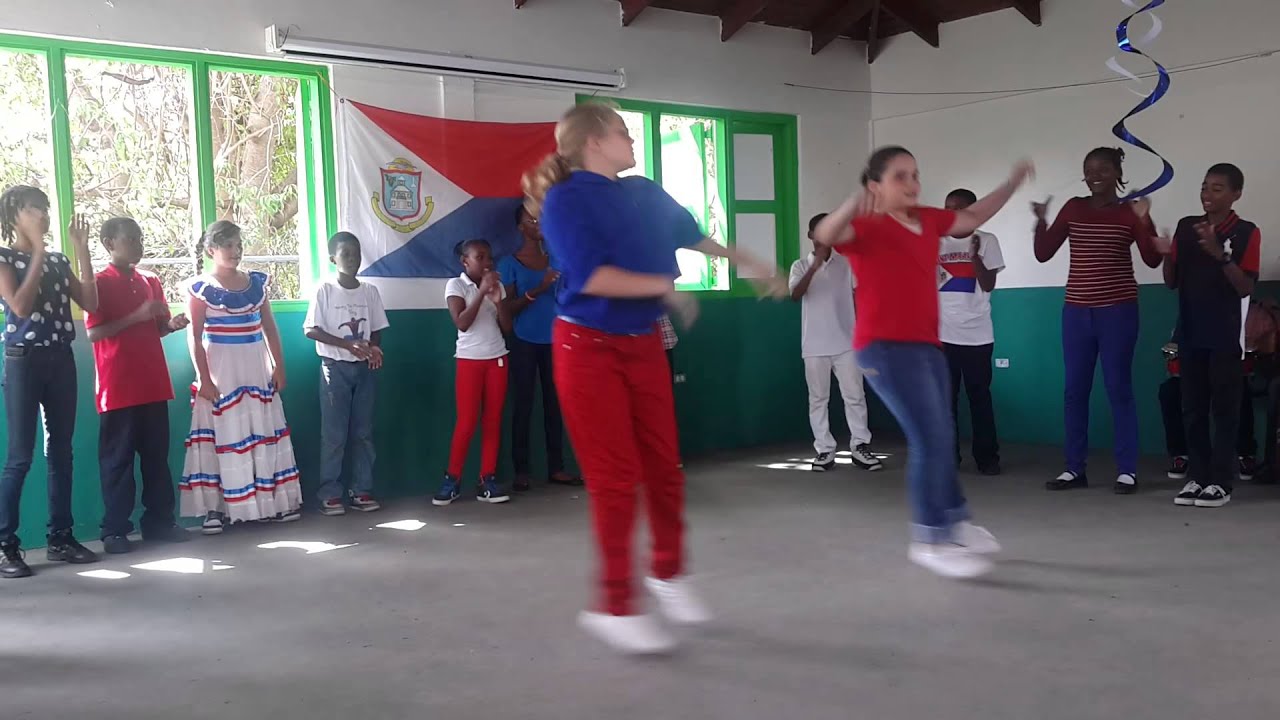 The St. Maarten national dance The Ponum dance