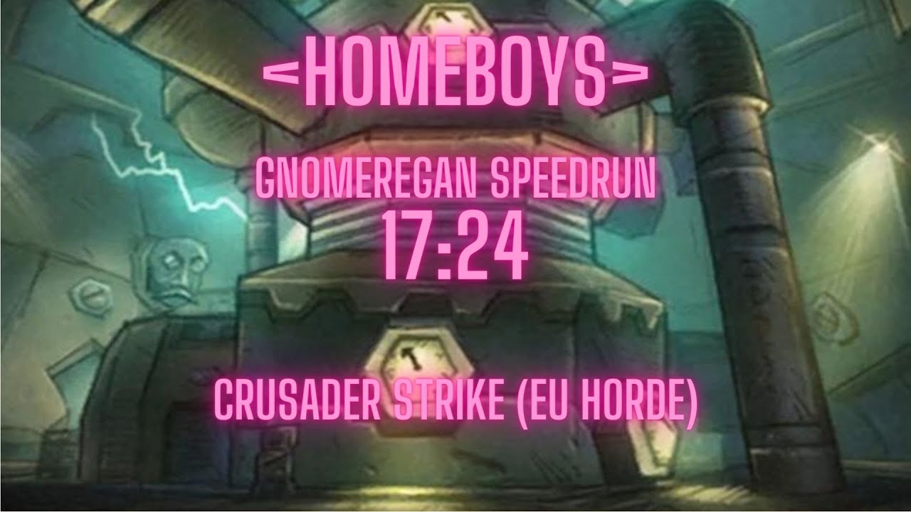 -Homeboys- 17:24 Gnomeregan - Warlock Tank PoV