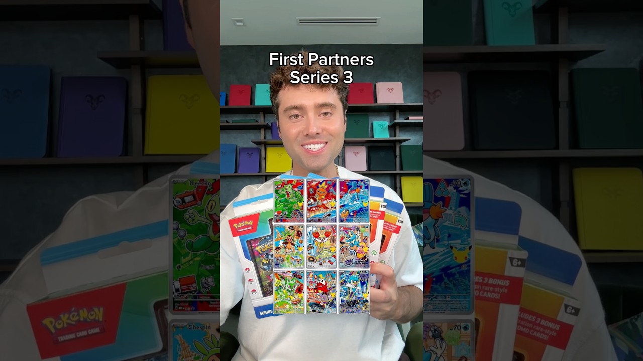 Распаковка набора First Partner Illustration Collection SERIES 3 #pokemoncards