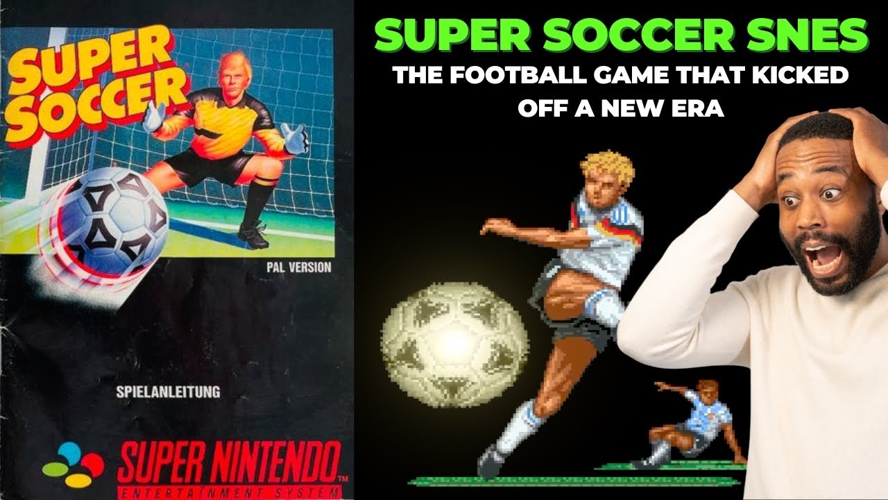 The Football Game That Kicked Off a New Era (Super Soccer) SNES 1991 4K