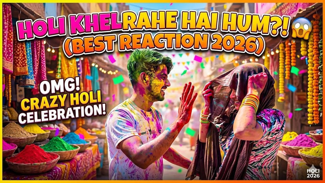 BEST❤️HOLI CELEBRATION 🥰 VLOG